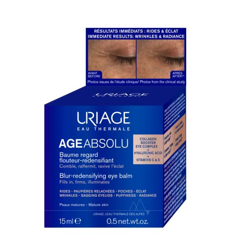 Uriage AGE ABSOLU Bőrtömörséget fokozó ránctalanító szemkörnyékápoló 15ml