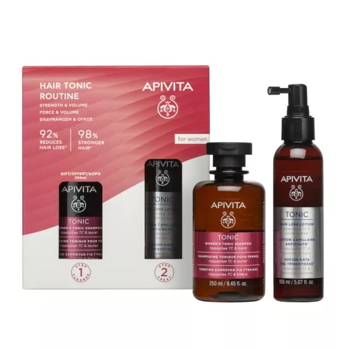 Apivita hajhullás elleni csomag nőknek 250+150ml