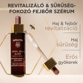   Apivita Royal Jelly Elixir Revitalizáló és sűrűséget adó fejbőrszérum 50ml