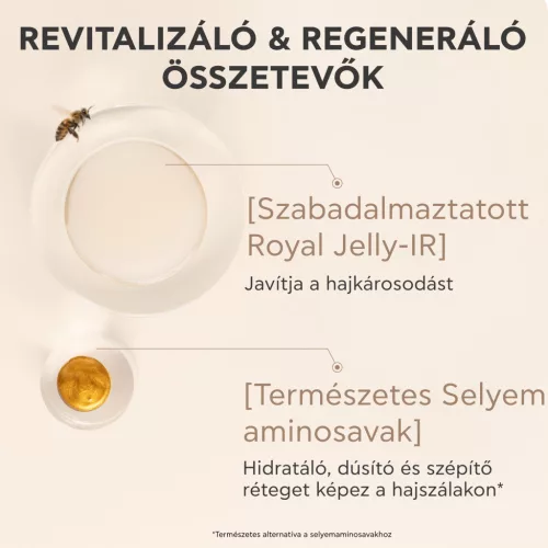 Apivita Royal Jelly Elixir Replumping haj és fejbőr kondicionáló maszk 150ml