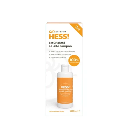 HESS Tetűriasztó és -irtó sampon 200ml