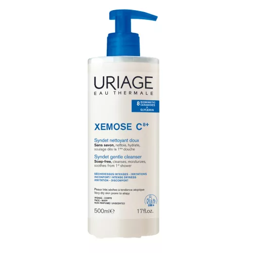 Uriage XEMOSE C8+ Syndet krémtusfürdő száraz bőrre 500ml
