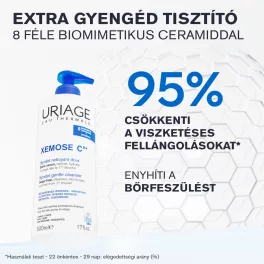   Uriage XEMOSE C8+ Syndet krémtusfürdő száraz bőrre 500ml