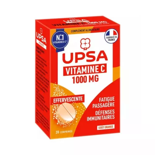 UPSA C vitamin 1000mg pezsgőtabletta 20x