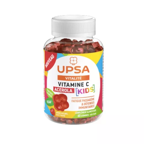 UPSA Vitality Kids C vitamin acerola gumicukor 60x