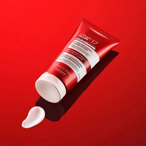 VICHY Dercos Collagen 17 Filler Ultra-Regeneráló hajbalzsam 200ml