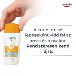 Eucerin Sun Hydro-Protect ultra könnyű színezett napozó fluid arcra SPF50 | medium árnyalat 50ml