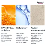 Eucerin Sun Hydro-Protect ultra könnyű színezett napozó fluid arcra SPF50 | medium árnyalat 50ml