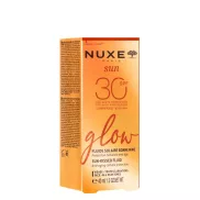 Nuxe Sun Sun-Kissed Glow Fényvédő fluid arcra SPF30 40ml