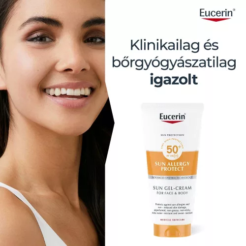 Eucerin Sun Allergy Protect Napallergia elleni krém-gél SPF50+ 200ml