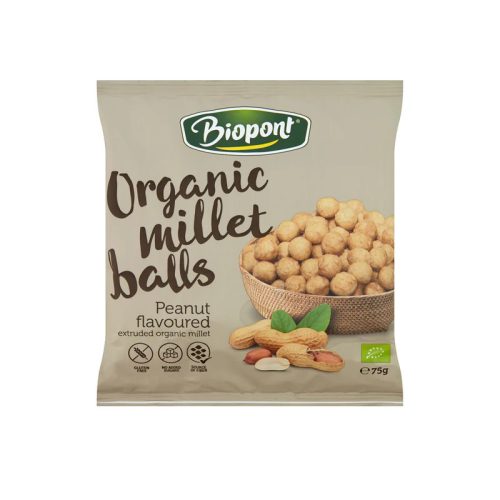 Biopont Kölesgolyó földimogyorós bio 75g