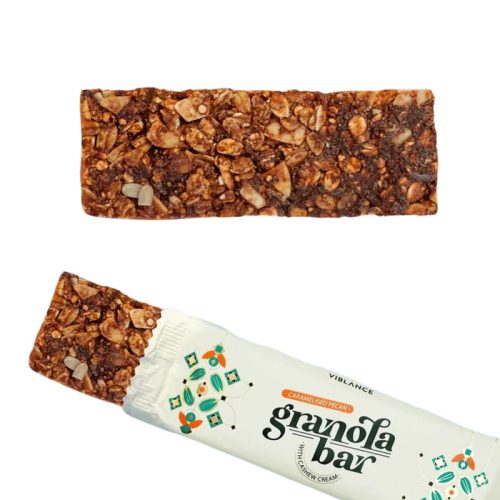 Viblance Karamellizált Pekándió granola szelet 55g