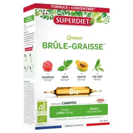 Superdiet Bio Brule-graisse zsírégető ivóampulla 20x10ml