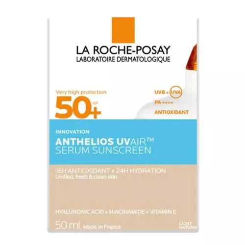 La Roche Posay Anthelios UV AIR Ultra-Könnyű színezett szérum SPF50+ 50ml