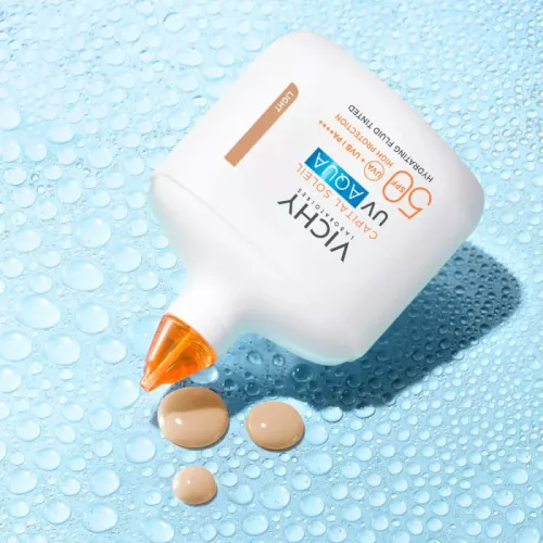 Vichy Capital Soleil UV AQUA Fluid SPF50 - Világos árnyalat 50ml