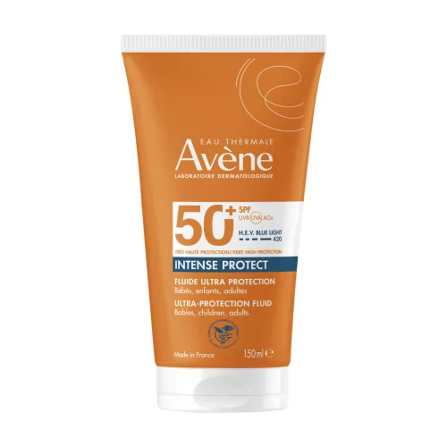 Avéne Suncare Intense Protect Napvédő Fluid Arcra és Testre SPF50+ (150ml)