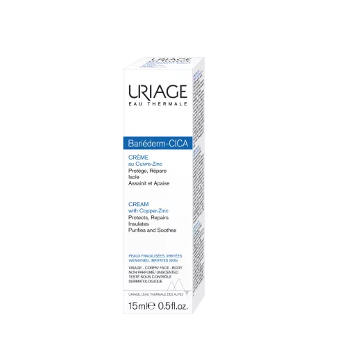 Uriage Bariéderm-Cica CU-ZN krém 15ml