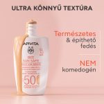 Apivita Bee Sun Safe Daily Age Repair színezett fluid ráncok és pigmentfoltok ellen SPF50 50ml