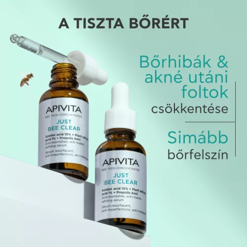 Apivita Bee Tech Just Bee Clear szérum bőrhibák ellen 30ml
