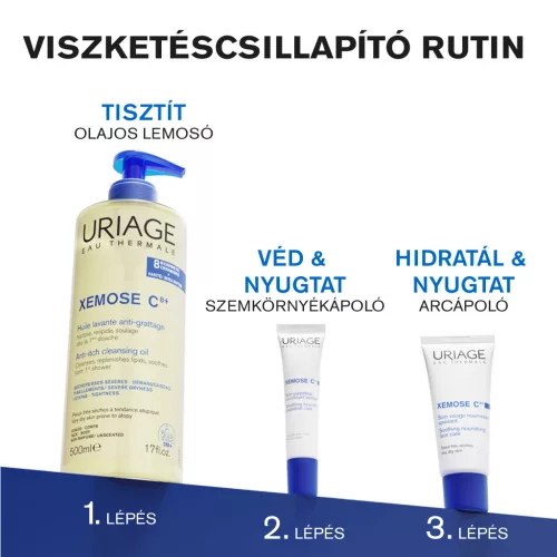 Uriage Xémose C8+ tápláló, hidratáló arckrém 40ml