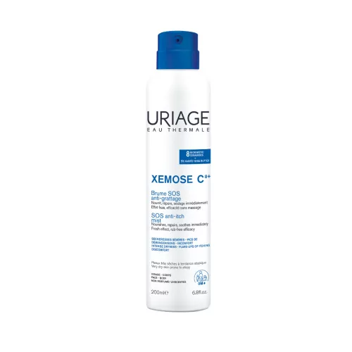 Uriage XÉMOSE C8+ SOS Viszketéscsillapító permet 200ml