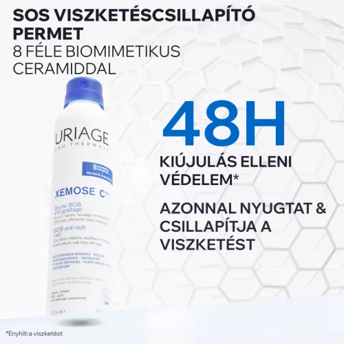 Uriage XÉMOSE C8+ SOS Viszketéscsillapító permet 200ml