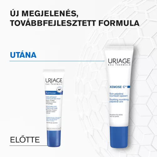 Uriage XÉMOSE C8+ Nyugtató és tápláló szemkörnyékápoló 15ml