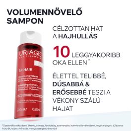 Uriage AP HAIR Volumennövelő sampon 200ml
