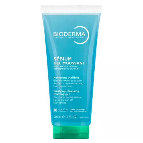 Bioderma Sébium Gel Moussant habzó gél 200ml