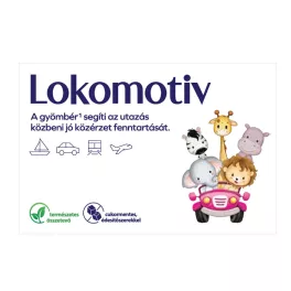 Lokomotiv gyömbér cukormentes szopogató tabletta 6db