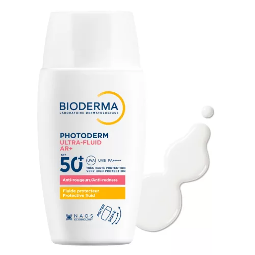 Bioderma Photoderm AR+ Ultra-fluid fényvédő rosaceás bőrre SPF50+ 40ml