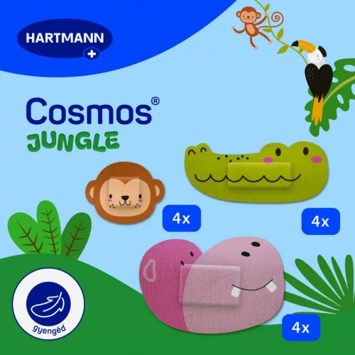 Cosmos Jungle gyermek sebtapasz 12db