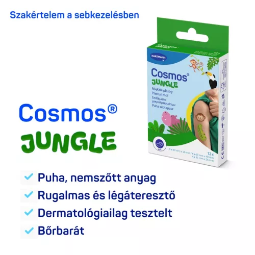 Cosmos Jungle gyermek sebtapasz 12db