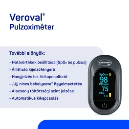 Veroval pulzoximéter 1x