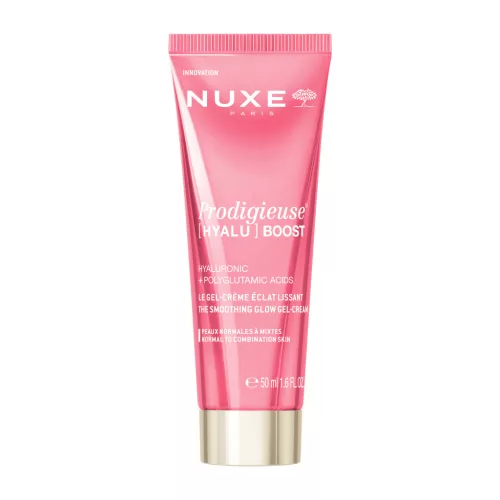 Nuxe PRODIGIEUSE [HYALU] BOOST bőrsimító ragyogást fokozó gél-krém 50ml