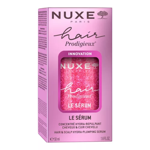 Nuxe HAIR PRODIGIEUX Feltöltő Hidratáló Haj- és Fejbőrszérum 50ml