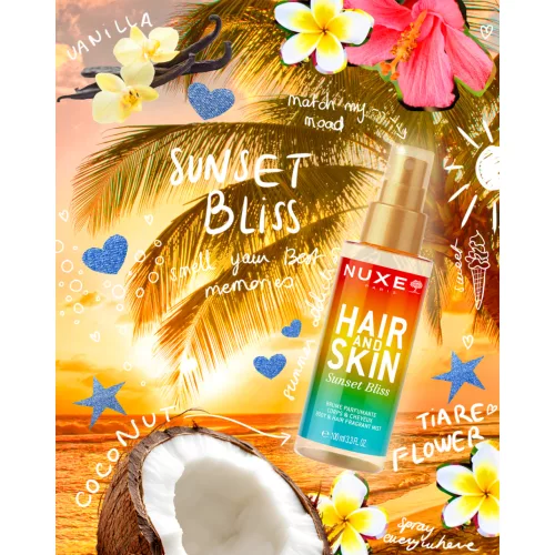 Nuxe Hair and Skin Haj-és Testpermet Sunset Bliss 100ml