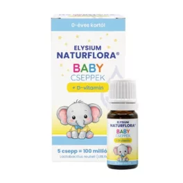 Elysium Naturflora Baby cseppek D-vitaminnal 5ml