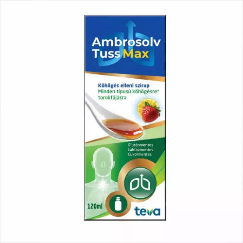 Ambrosolv Tuss Max köhögés elleni szirup 120ml 