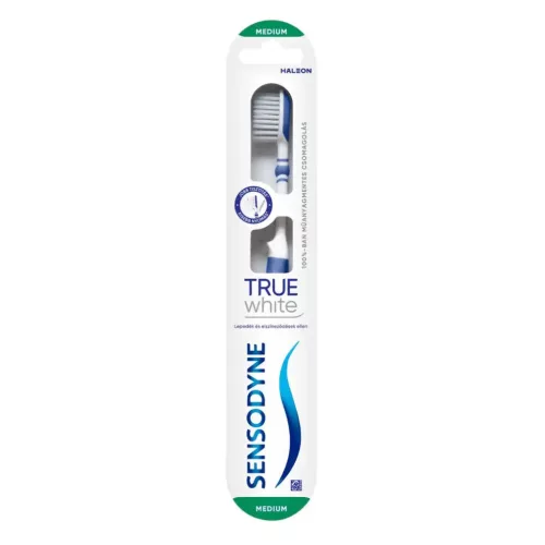 Sensodyne Fogkefe True White Medium 1x