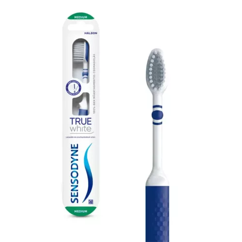 Sensodyne Fogkefe True White Medium 1x