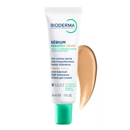 Bioderma Sébium Kerato+ Cover színezett krém 30ml