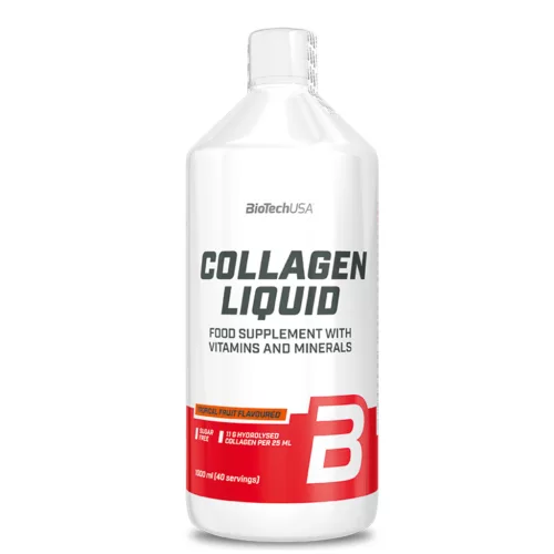 BioTechUSA Collagen Liquid trópusigyümölcs 1000ml