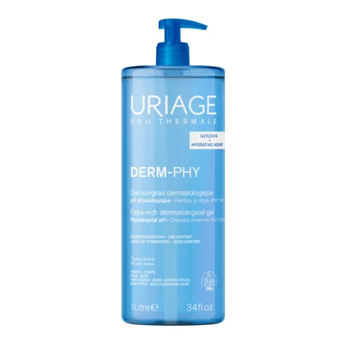 Uriage DERM-PHY Tusfürdő Gél 1000ml