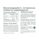 Vitaking C+D3+Cink biszglicinát + csipkebogyó tabletta 90x
