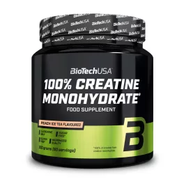  BioTechUSA Biotech 100% Creatine Monohydrate por barackos ice tea 300g