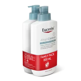 Eucerin AtopiControl testápoló DUO PACK 400+400ml