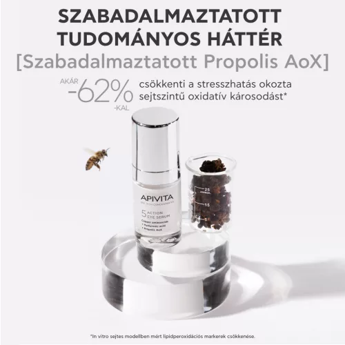 Apivita BEE TECH 5 ACTION szemkörnyékápoló szérum 15ml