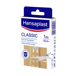 Hansaplast Classic sebtapasz 1mx6cm