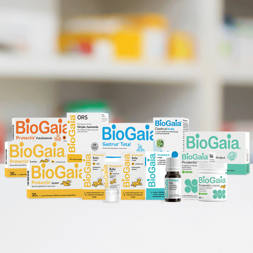 Biogaia: élőflórák a kiegyensúlyozott emésztésért és immunrendszerért